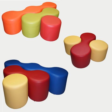 Goober Ottomans - different shapes