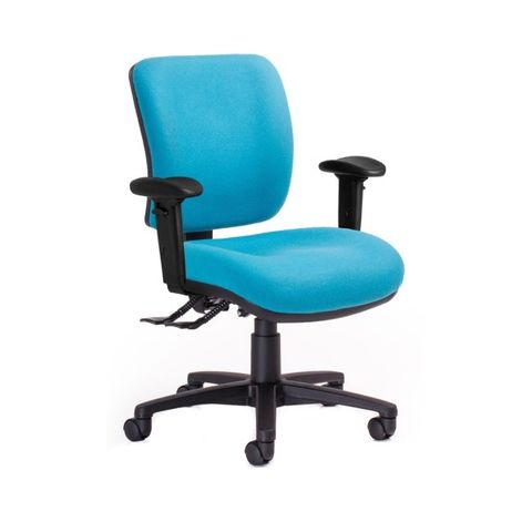 Rexa Medium Back Chair Range with Arms - 120kg