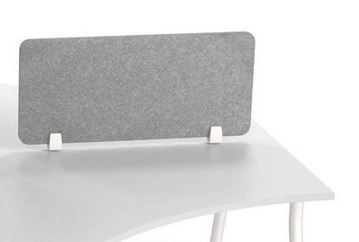 Acoustic Screen Hush L860xH550x18mm c/w 2 brackets