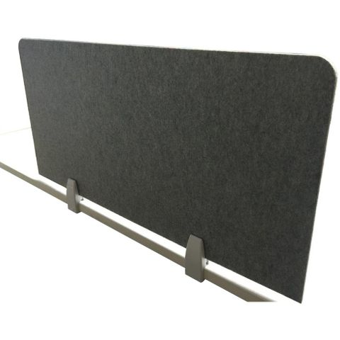 Acoustic Screen Hush L1700xH600*18mm c/w 3 brackets