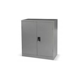 Stationery Cupboard H1020xW907xD460 2Sh Silver Grey