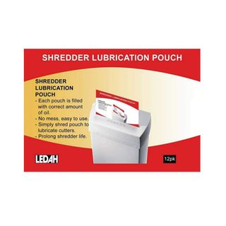 Bantex Shredder Lubrication Pouch. Pk of 12