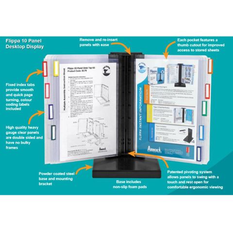 Arnos B179 Flippa Desk Top Complete 10 panel
