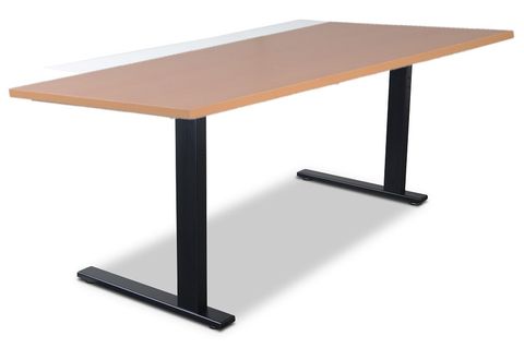Vertilift Fixed Height Desk Range, Black Frame & Level 2 Top