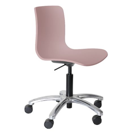 Acti Task Swivel Chair, Plastic Shell, Chrome Base, 110kg