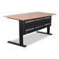 Vertilift Fixed Height Desk Range with Modesty & Melamine Top