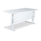 Vertilift Fixed Height Desk Range with Modesty & Melamine Top