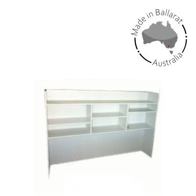 Medium Lip Hutches H1200 x D300mm - various Lengths and Colours