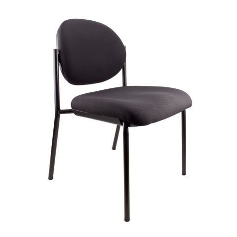 Jackson Visitor Chair No Arms stackable 110 kg