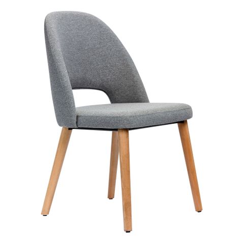 Semifreddo Chair, Fabric: Vinyl or Suede, 150kg