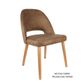Semifreddo Chairs, Woven Fabric, Velvet, Vinyl or Suede, 150kg