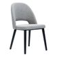 Semifreddo Chair, Fabric: Vinyl or Suede, 150kg