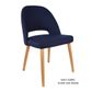 Semifreddo Chairs, Woven Fabric, Velvet, Vinyl or Suede, 150kg