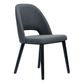 Semifreddo Chair, Fabric: Vinyl or Suede, 150kg