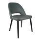 Semifreddo Chair, Fabric: Vinyl or Suede, 150kg
