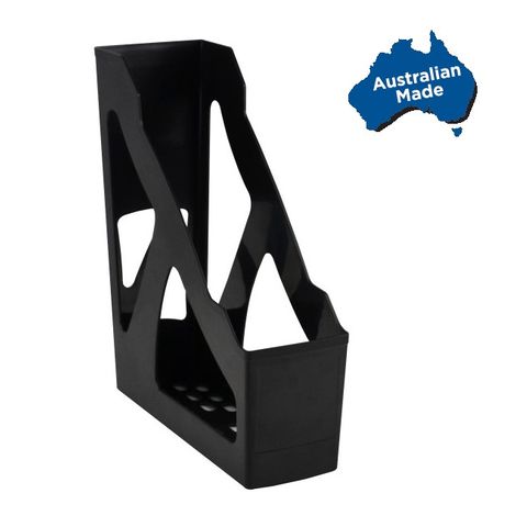 Magazine Stand Recycled Black