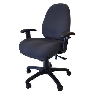 Hudson HB Chair Adj Arms 3L 110kg Fab: Move Express