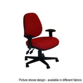 Hudson HB Chair Adj Arms 3L 110kg House Fabric