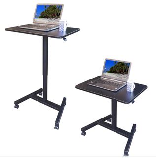 Liftoff Height adjustable desk/lectern Black Boxed