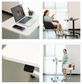 Liftoff Height adjustable desk/lectern Black Boxed