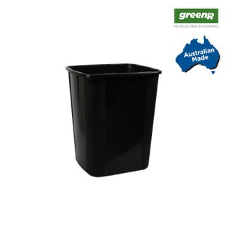 greenR 32 Litre Tidy Bin - Recycled Black