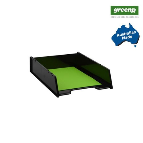 greenR A4 Multi Fit Document Tray Recycled Black