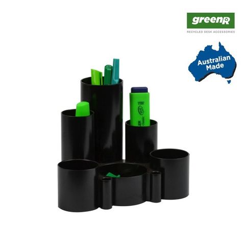 greenR Desk Tidy - Recycled Black