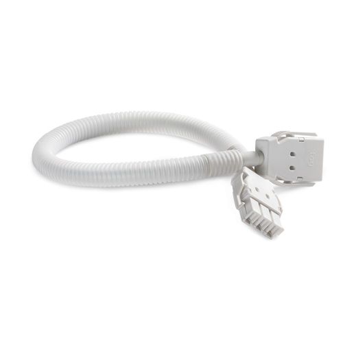 Interconnecting Lead in flexible conduit L1000mm White