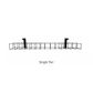 Wire Grid Basket 50mm Single Tier Range