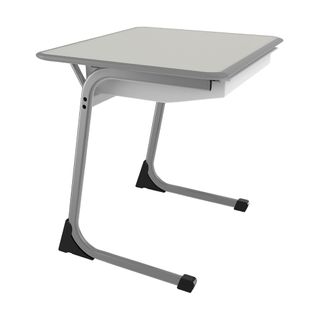 C-Leg Desk 600x600mm Drawer H650mm PEdge