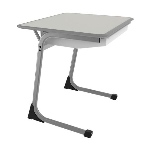 Postura Desk C-Leg 600x600mm Drawer H680mm PEdge