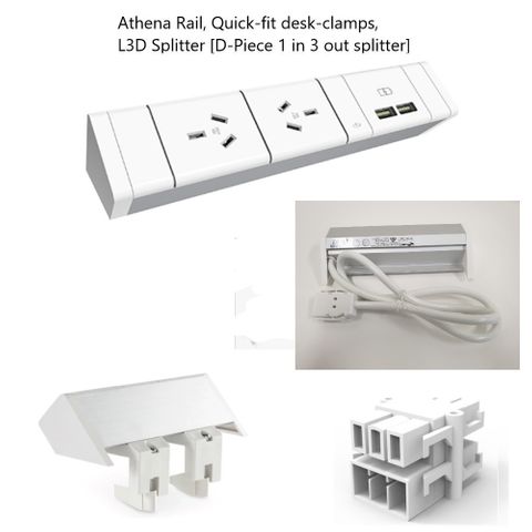 Athena Desktop Power Rails