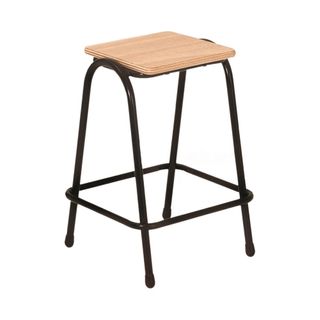 Art Stool Melamine top No Back Stackable H600