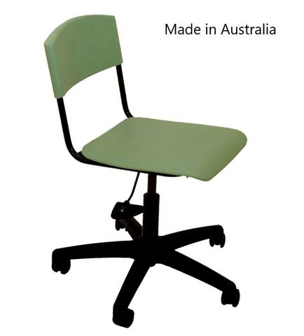 Ergo-Pos Typist Chair with Gaslift Standard Castors