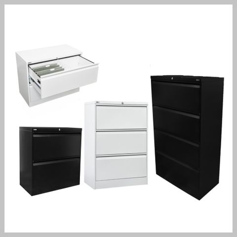 Go Steel Lateral Filing Cabinets - Imported