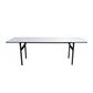 Deluxe Folding Table 1800x900mm White