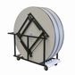 Round Table Trolley  holds 6 Tables 1800mm