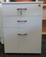 Mobile Pedestal Melamine Range - 2S+1File Drawer - W470xH640mm