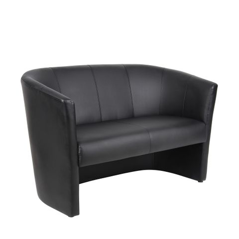 Tub Two Seater 120 kg Black PU