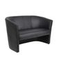 Tub Two Seater 120 kg Black PU