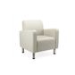 Chill Single Seater Lounge with Arms W800mm Bosari Feet F3