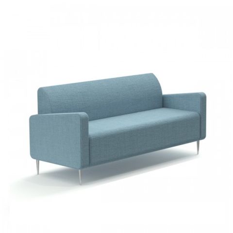 Chill Two Seater Lounge with Arms Standard Leg F3