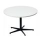 Round Tables 1200mm Diam with Zurich 5 way Base. H725mm