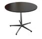 Table Round 900 to 1200mm Diam & Zurich 5 way Base. H725mm