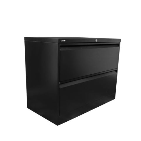 Go Steel lateral Filing cabinet 2 Dr H705xW900xD473mm