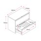 Go Steel Lateral Filing Cabinets - Imported