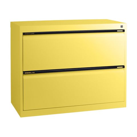 Lateral Filing Cabinet 2 Drawers H715xW900xD450mm