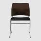 Maxim Visitor Chair Sled Upholstered PU Black 150kg