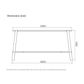 IDEO Rectangle Meeting Table Frames