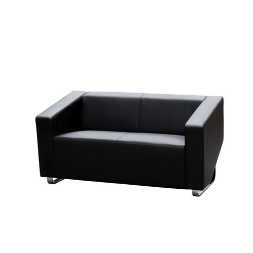 Cube 2-Seater Sofa Leather